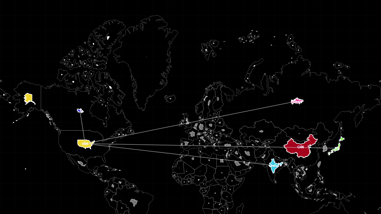 ELECTRICITY GENERATION BY COUNTRY map preview.