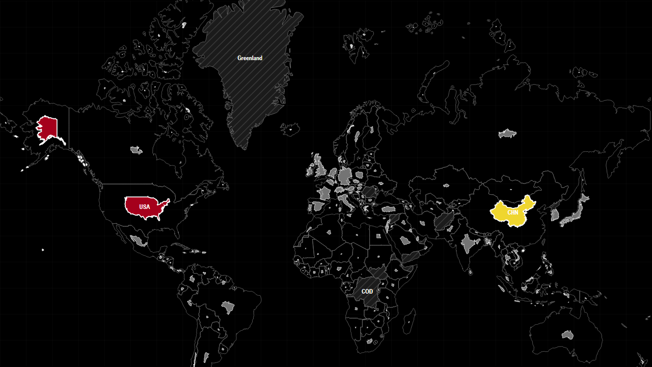 UNITED STATES VS CHINA map preview.